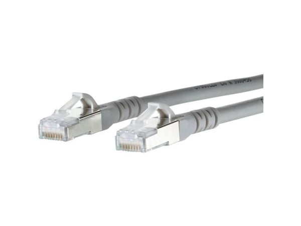 BTR NETCOM Cat6A, 25m, 25 m, Cat6a, RJ-45, RJ-45, Grå