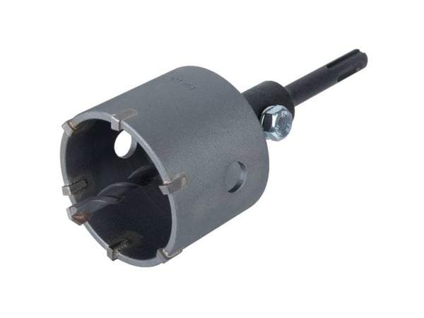 wolfcraft GmbH 5480000, Enkelt, Boremaskine, Kunstig sten, Mursten, Beton, Marmor, Naturlig sten, Flise, Grå, Metal, SDS-plus skaft