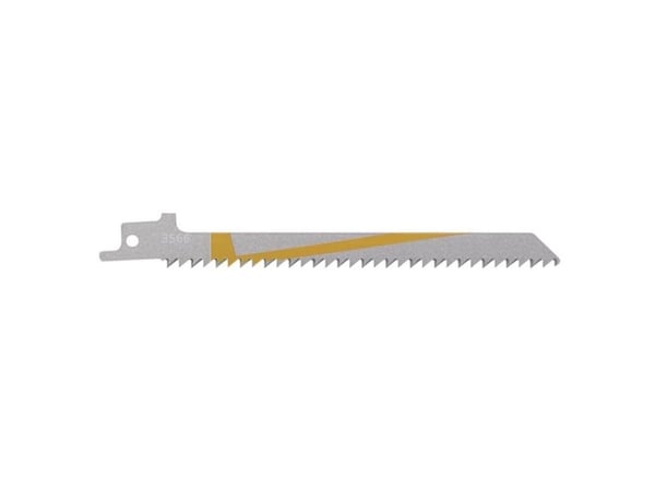 wolfcraft GmbH 3566000, Sabelsagblad, Sponplate, Plast, Kryssfiner, Chromium-Vanadium Steel (Cr-V), 13 cm, 4,2 mm, 10 cm