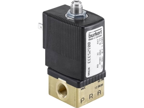 Bürkert Suoraohjattu venttiili 125332 6014 230 V/AC Runkomateriaali Messinki Tiivistemateriaali FKM 1 kpl