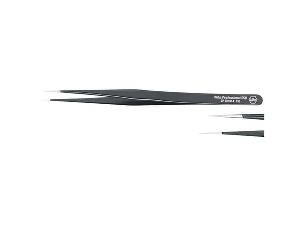 Wiha ZP 09 0 14, Kromnickelstål, Rostfritt stål, Svart, Rostfritt stål, 18 g, 135 mm, 1 styck