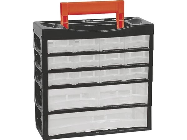 Alutec 66012 sortimentskoffert Antall rom: 15 Innhold 1 stk
