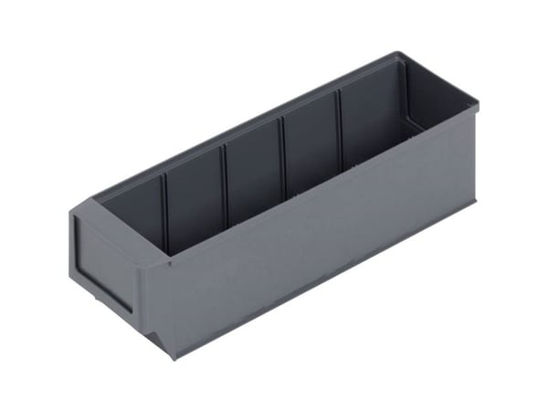 Alutec oppbevaringsbokser (L x B x H) 300 x 91 x 81 mm mørkegrå 1 stk.