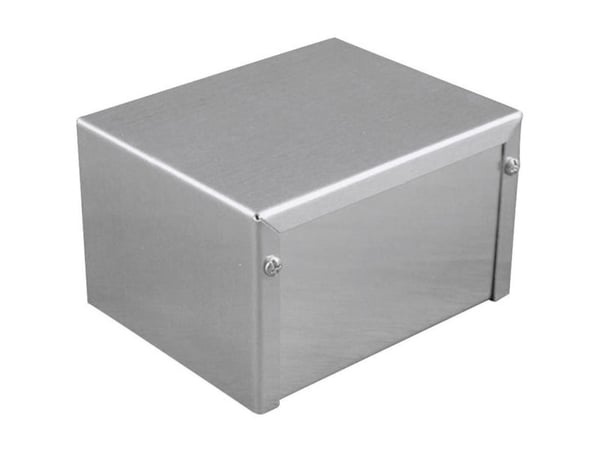 Hammond Electronics 1411WU instrumentkabinett 305 x 76 x 56 mm aluminium natur (1 stk)