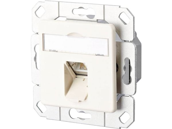 METZ CONNECT 130C371102-I, RJ-45, 6a, valkoinen, 69,9 mm, 39,5 mm, 69,9 mm