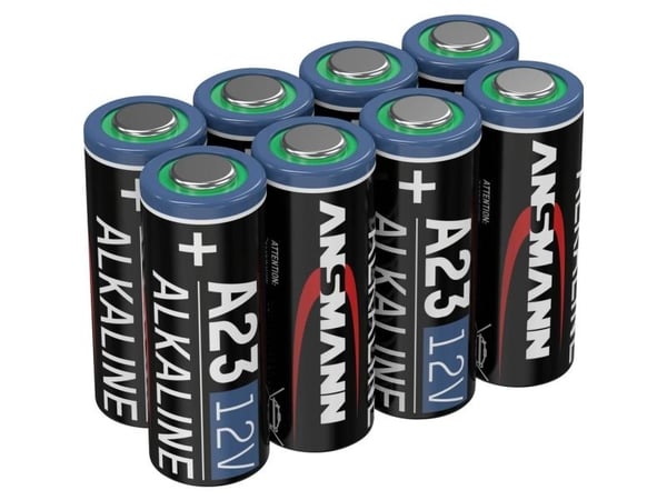 Ansmann A23 Erikoisparistot 23 A alkali-mangaani 12 V 8 kpl