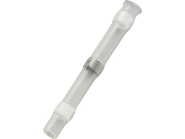 TRU COMPONENTS 736383 Puristusliitin Puristusputkella 0,08 mm² 0,202 mm² Täysin eristetty Valkoinen 30 kpl