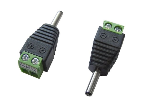 TRU COMPONENTS LT-DC3.5M Pienjänniteliitin Liitin, suora 3,5 mm 1,3 mm 1 kpl 1 kpl