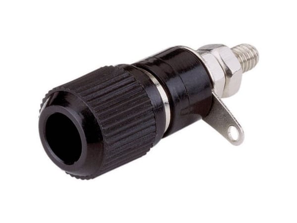 TRU COMPONENTS polklemmer rød/sort 6 A 10 stk