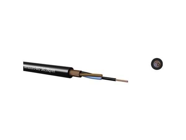 Sensocord®-M/D 5x0,09qmm miniatyrsensorkabel, skärmad 248500909 Kabeltronik