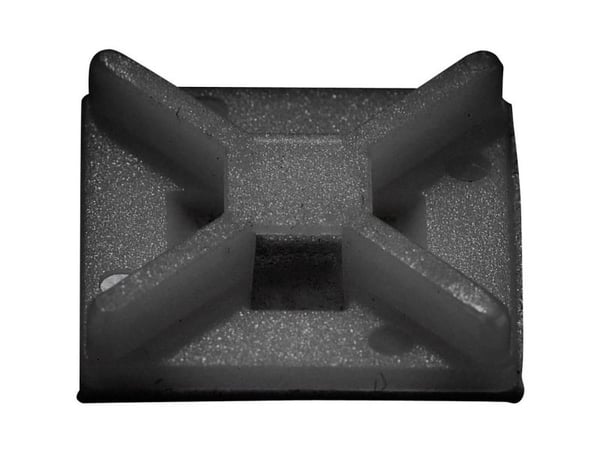 TRU COMPONENTS Kiinnityspistorasia 541227 4-kertainen punos Musta 50 kpl