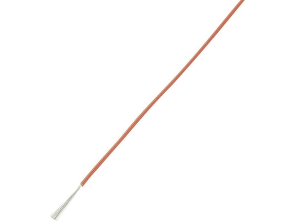 TRU COMPONENTS 1570577 Lanka LiY 1 x 0,14 mm² Punainen 100 m