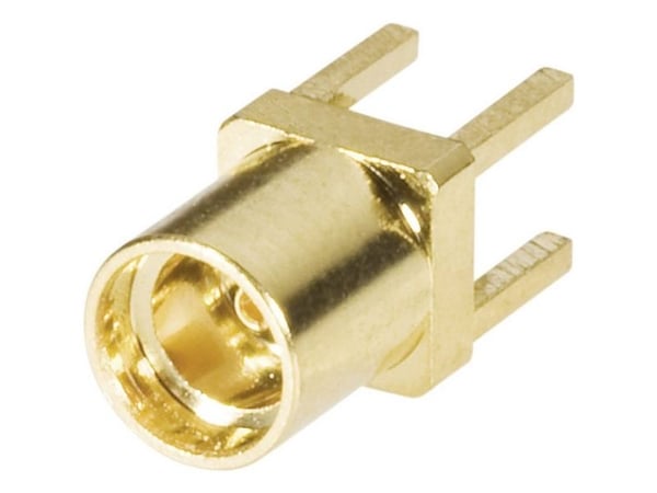 BKL Electronic 0416702 0416702 MMCX-liitin Liitin, uppoasennus pystysuoraan 50 Ω 1 kpl