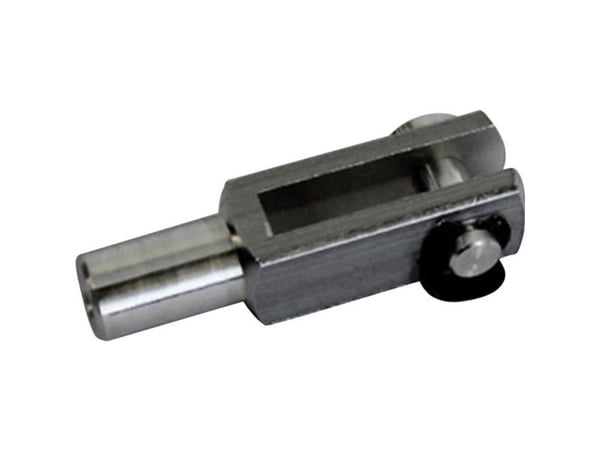 Modelcraft gaffelhode i aluminium med innvendig gjenge M2 (5 stk)