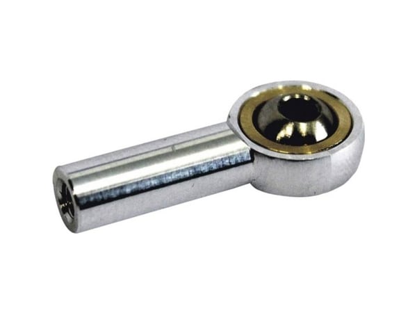 Modelcraft kulehode i aluminium med innvendig gjenge M3 27 mm 4 stk