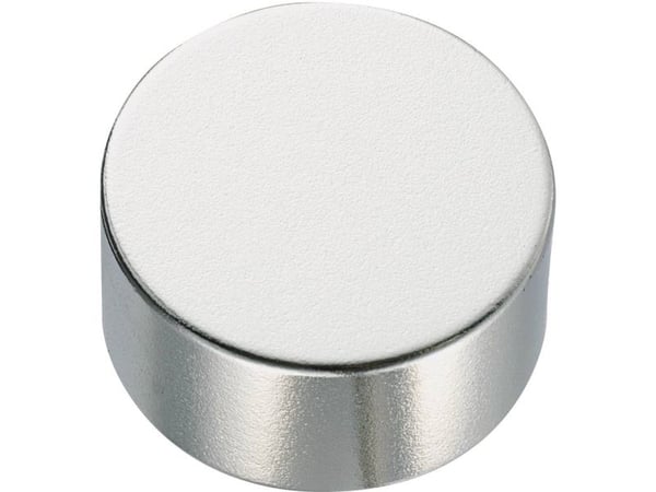 TRU COMPONENTS 505798 permanentmagnet rund (Ø x H) 20 x 2 mm N35 | maks grense-temperatur 80 °C