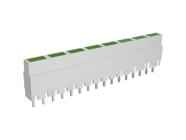Signal Construct ZALW 082 LED-bånd 8x Grønn (L x B x H) 40,8 x 3,7 x 9 mm