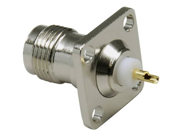 BKL Electronic 0405059 0405059 TNC-liitin Laippaliitäntä, koskettimet suorat 50 Ω 1 kpl