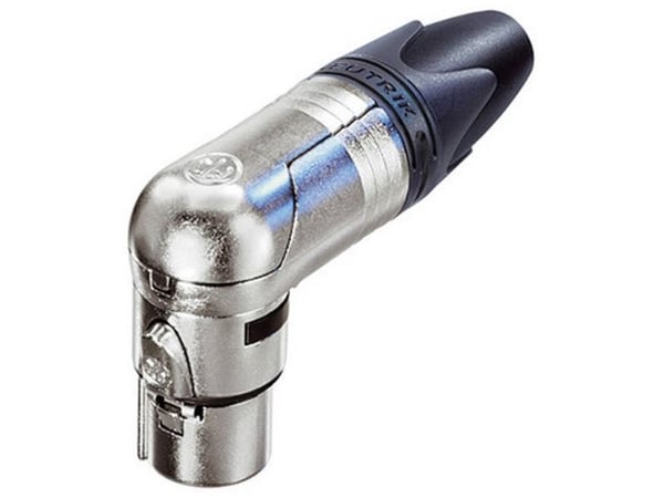 Neutrik NC5FRX, XLR, Aluminium, Sort, Sølv, IP40, 1 mm², 1500 V