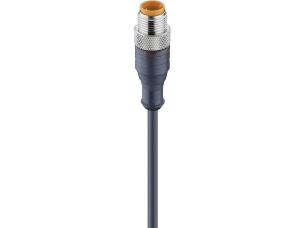 Lumberg Automation 11809-1 Anturi, toimilaitteen liitin, M12 Liitin, suora 2,00 m Napaluku (RJ): 4 1 kpl 1 kpl