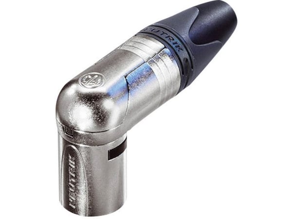 Neutrik NTR-NC3MRX, XLR, Sort, Sølv, Nickel, Polyamid, Polyoksymetylen (POM), Polyurethan, Zink-stål, -30 - 80 °C, 71,2 mm, 38,5 mm