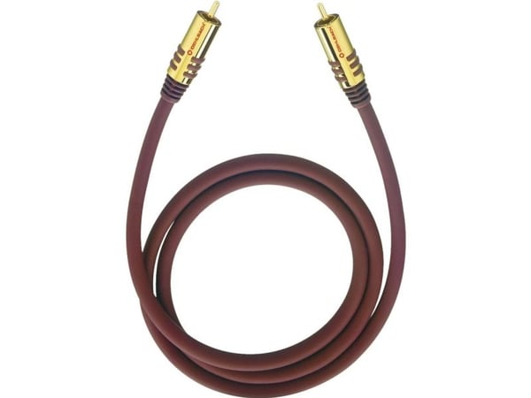 OEHLBACH NF SUBWOOFER CABLE, RCA, Hankjønn, RCA, Hankjønn, 3 m