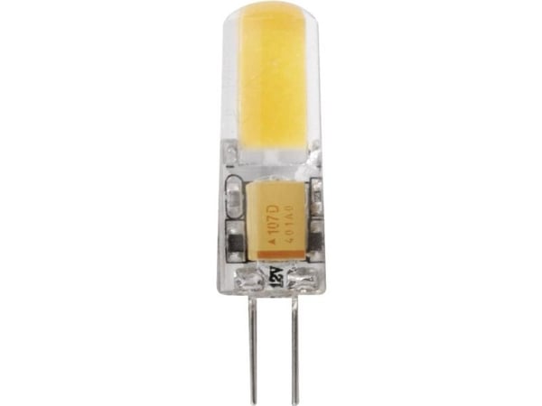 Megaman LED (RGB) energiklasse A++ (A++–E) G4 stiftform 1,8 W = 18 W varm hvit (Ø x L) 10 mm x 37 mm 1 stk