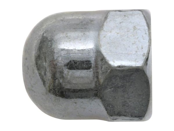 SWG 356 10 25 Kuusikulmamutterit M10 DIN 1587 Sinkitty teräs 50 kpl