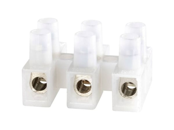 Adels-Contact 125312 Kronemuffe fleksibel: -6 mm² stift: -6 mm² Poltal: 12 1 stk Natur