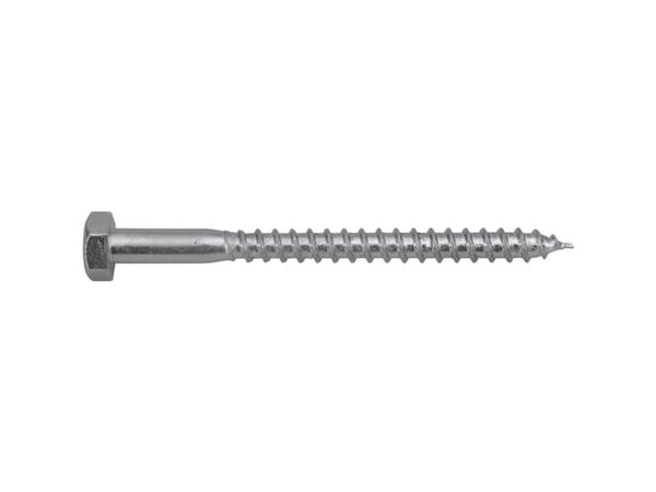 SWG treskrue 6 mm 40 mm DIN 571 stål sinkbelagt 100 stk