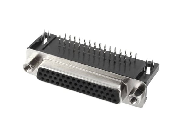 econ connect BU44HDW, D-Sub, Musta, Kupari, Nikkeli, Terästä, Kestomuovipolyesteri (PBT), Kulta, Kupariseos, 500 V