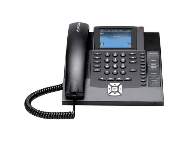 Auerswald COMfortel 1400 - ISDN-telefon - sort