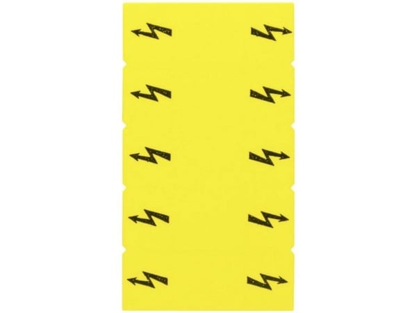Siemens Warnschild 8WH9065-5BA06, Gul, 2 g, 50 mm, 22 mm, 4 mm