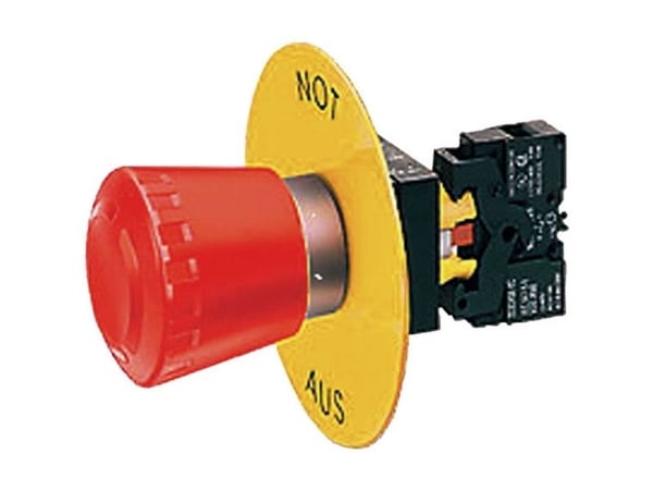 Siemens underlagsskive 3SB2908-2AK, gul, 7 g, 55 mm, 55 mm, 1 mm