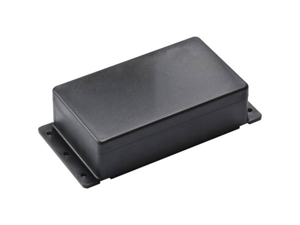 Kemo G085N universalkabinett for veggmontering 120 x 70 x 35 - plast - sort - 1 stk