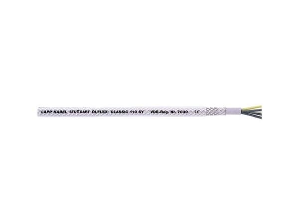 LAPP ÖLFLEX® CLASSIC 110 SY Styreledning 14 G 0,50 mm² Grå, Transparent 1125014-50 50 m