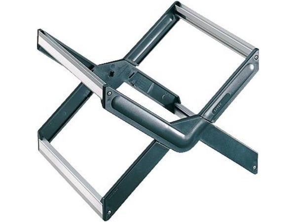 Leitz 19090089, Harmaa, Alumiini, Polystyreeni, 315 mm, 90 mm, 440 mm, 980 g