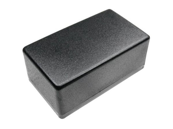 Kemo G082 universal-kabinet 120 x 70 x 50 plast sort 1 stk