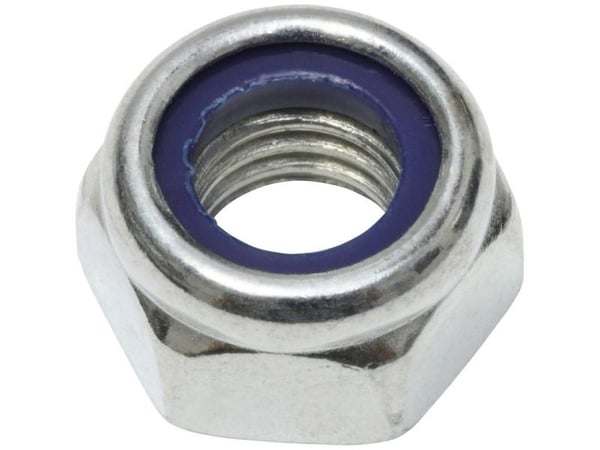 SWG 368 8 25 stopmuttere M8 DIN 985 stål galvanisert 100 stk