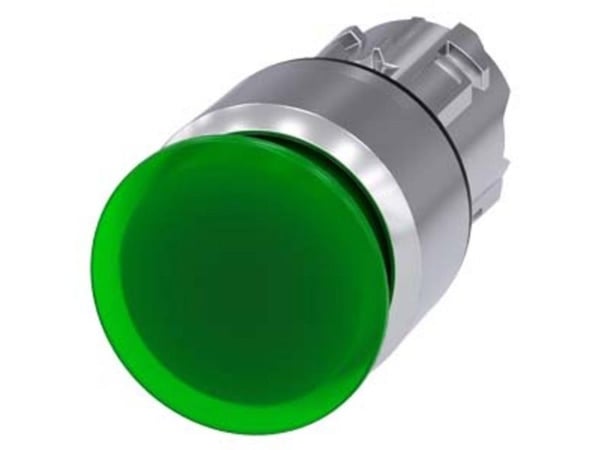 Siemens 3SU10511AA400AA0 tryckknapp (Ø x H) 30 mm x 30 mm IP66, IP67, IP69/IP69K