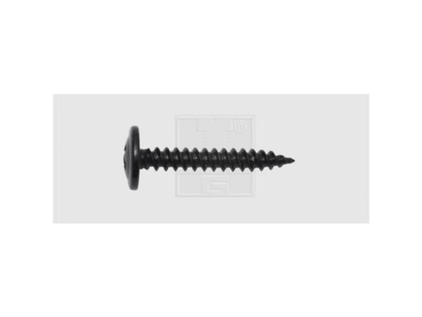SWG plateskrue 3,5 mm 19 mm kryssspor Philips stål svart galvanisert (100 stk.)