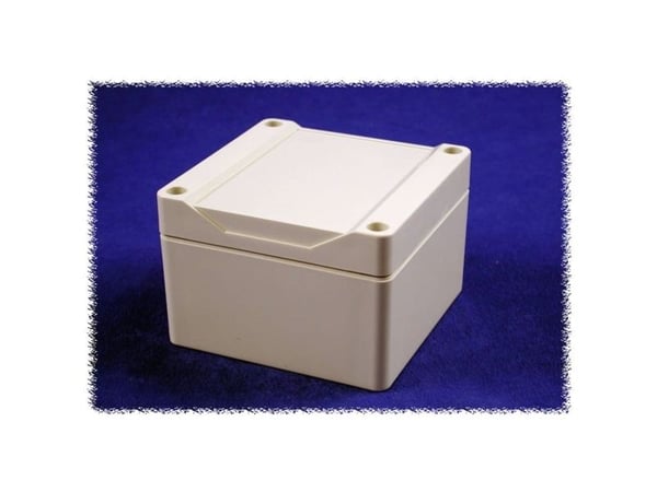 Hammond Electronics 1555EGY universal-kabinet 90 x 90 x 60 ABS grå (1 stk.)