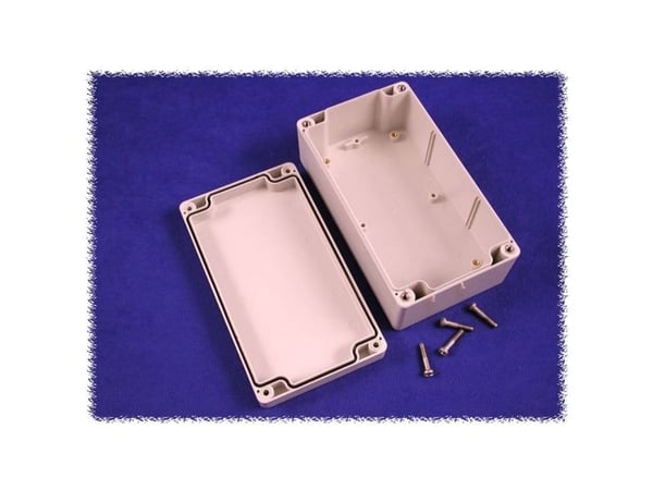 Hammond Electronics 1554J2GY Universalkabinet 160 x 90 x 60 Polykarbonat Grå 1 stk