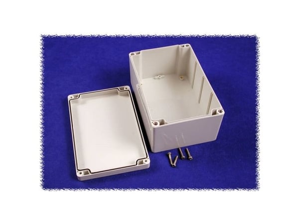 Hammond Electronics 1554V2GY Universalskap 240 x 160 x 90 Polykarbonat Grå 1 stk
