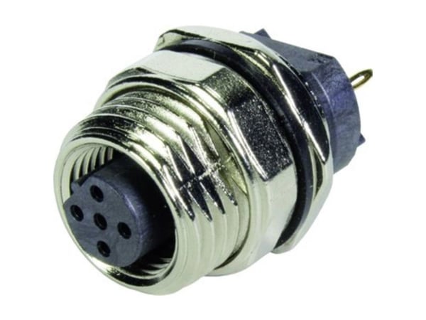 Harting 21 03 341 2530, Ruuvi, uppokanta, M12, kultainen, 1,5 kV, 50 V