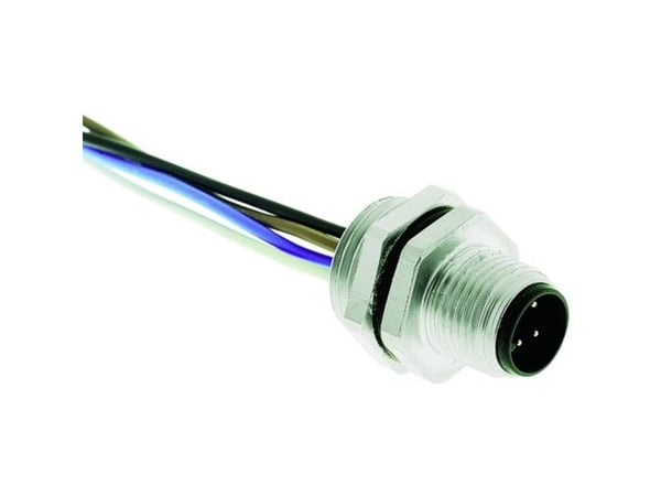 Harting 21 03 371 1405 Seriekabel Svart - Blå - Grå - Hvit 0,5 m M12 M16 (21033711405)