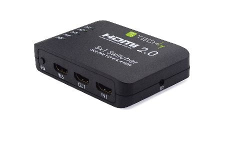 Techly IDATA HDMI2-4K5160, HDMI, Plast, Sort, 3 m, 2160p, 18 Gbit/s