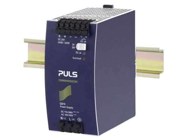 PULS DIN-skinne strømforsyning DIMENSION 24 V/DC 10 A 240 W, 1x (QS10.241-D1)