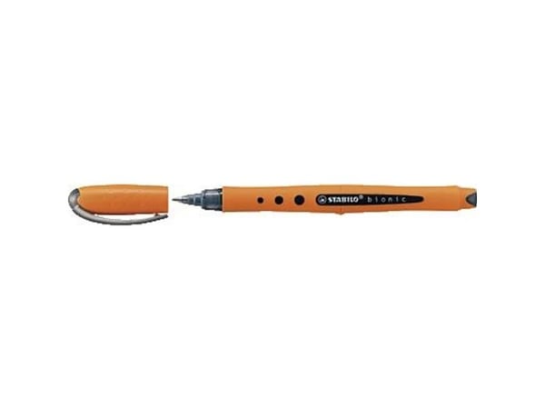 STABILO worker+ medium, Stiftpenna, Svart, Orange, Svart, 0,5 mm, Medium, Ambidextrous