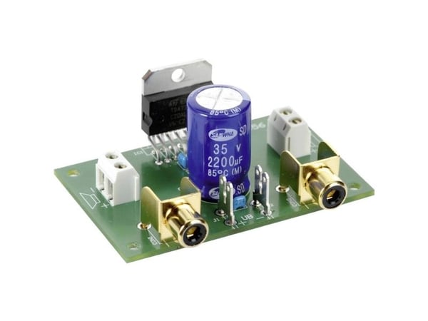Conrad Components Stereovahvistinsarja 9 V/DC, 12 V/DC, 18 V/DC 35 W 2 Ω